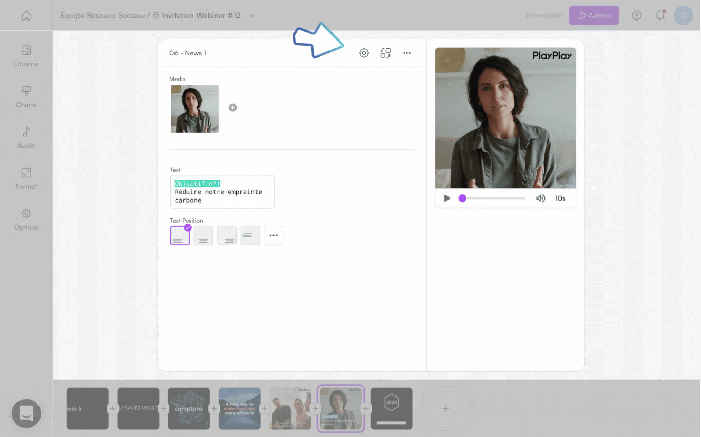 Comment changer d’écran en un clic ? PlayPlay